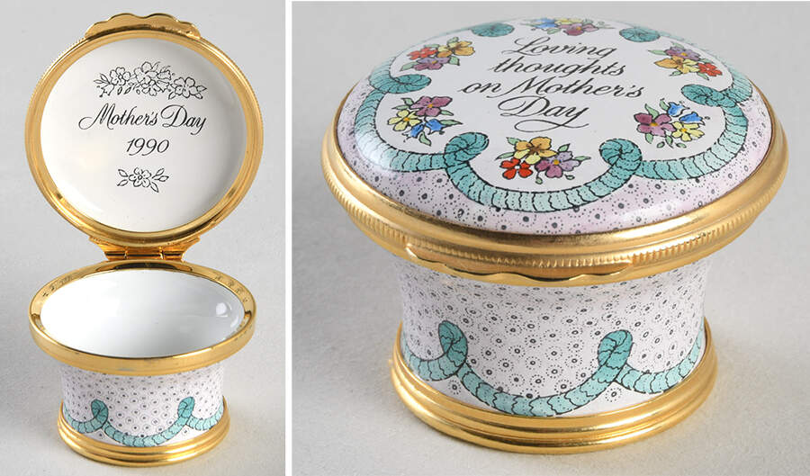 Mother's Day Box Mother's Day-1990 - No Box by Halcyon Days-1