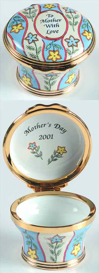 Mother's Day Box To Mother With Love-2001 - No Box by Halcyon Days-1