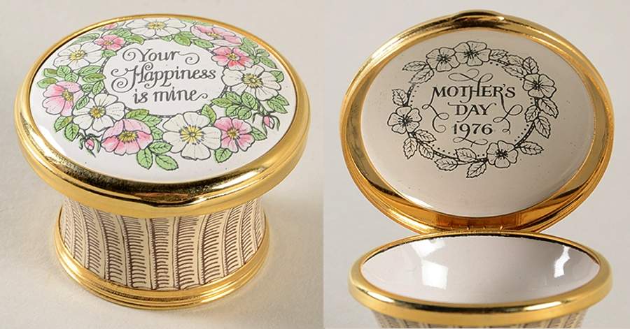 Mother's Day Box Mother's Day-1976 - No Box by Halcyon Days-1