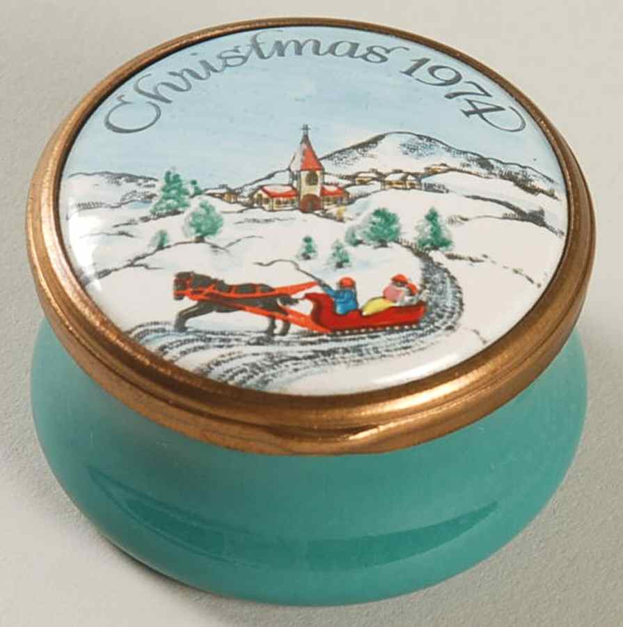 Halcyon Days Christmas Box 1974-Uk Version - No Box by Halcyon Days-1