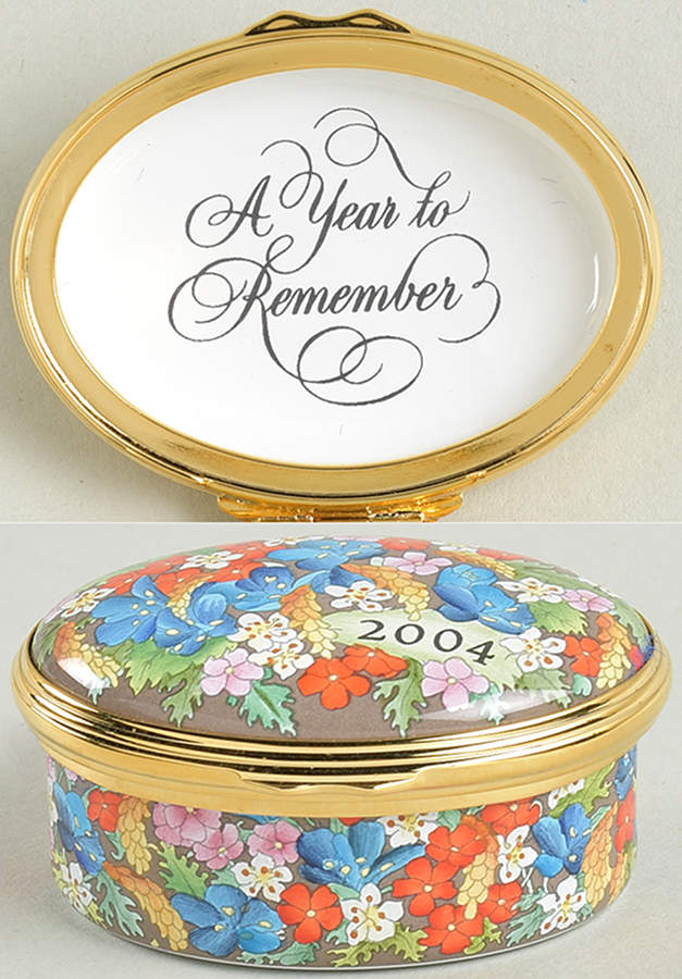 Annual Year Box-A Year To Remember 2004 Year Box - Boxed by Halcyon Days-1