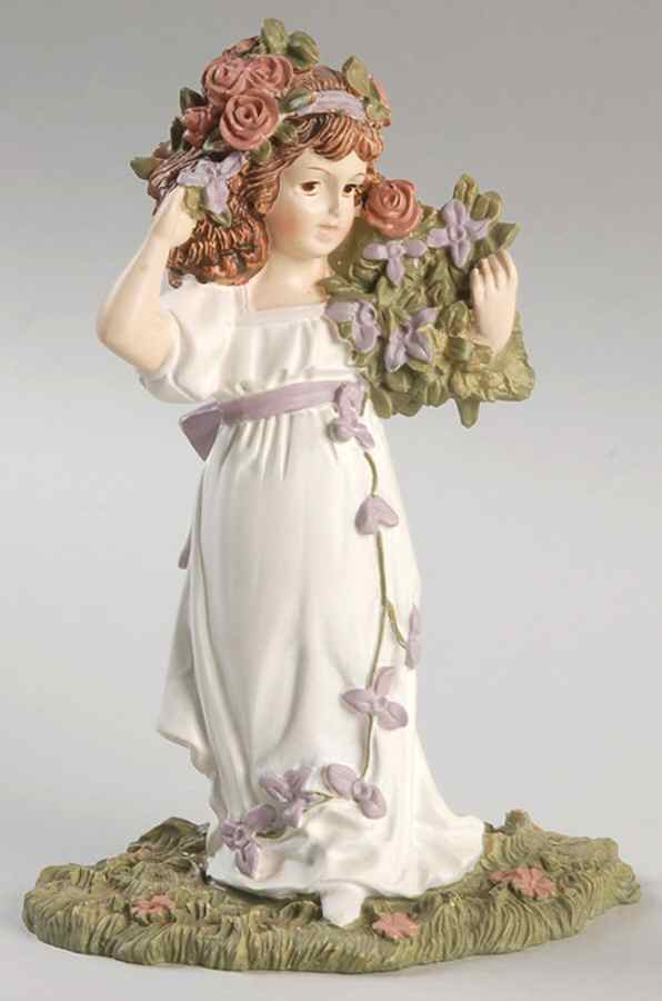 Collector Club-Maud Humphrey Bogart Spring Bouquet - Boxed by Hamilton Collection-1