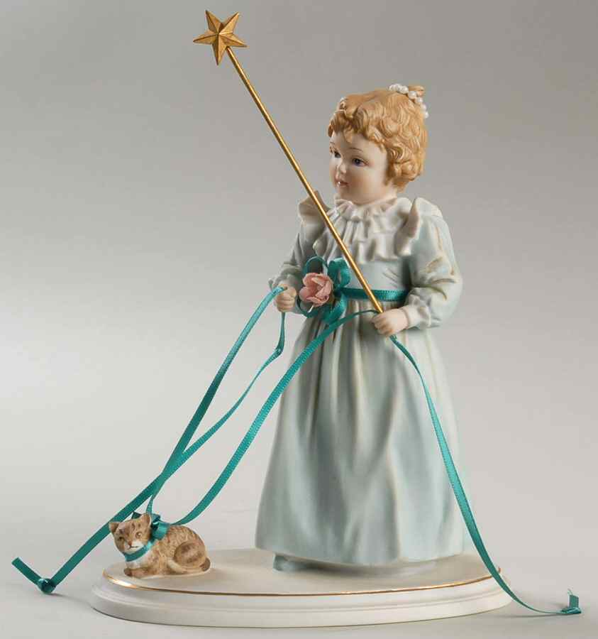 Collector Club-Maud Humphrey Bogart The Magic Kitten-Porcelain - Boxed by Hamilton Collection-1