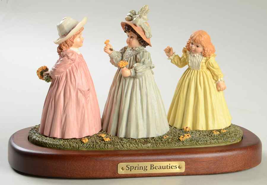 Collector Club-Maud Humphrey Bogart Spring Beauties - Boxed by Hamilton Collection-1