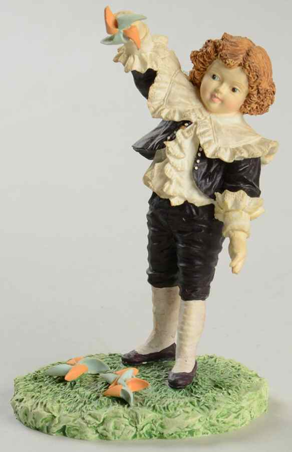 Collector Club-Maud Humphrey Bogart The Pinwheel - With Box by Hamilton Collection-1