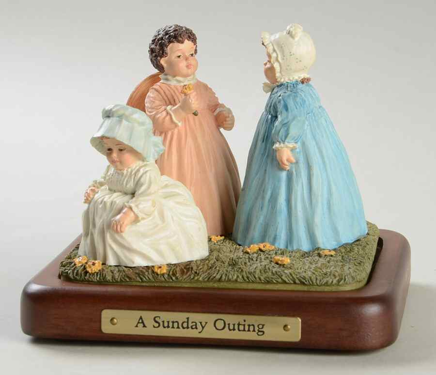 Collector Club-Maud Humphrey Bogart A Sunday Outing - Boxed by Hamilton Collection-1