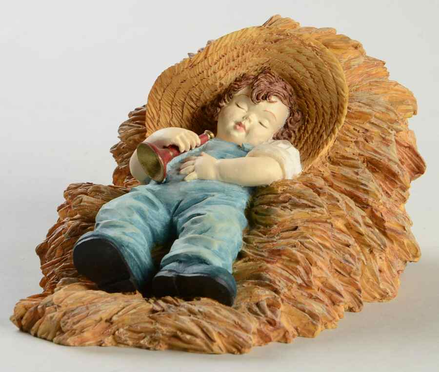 Collector Club-Maud Humphrey Bogart Little Boy Blue - Boxed by Hamilton Collection-1