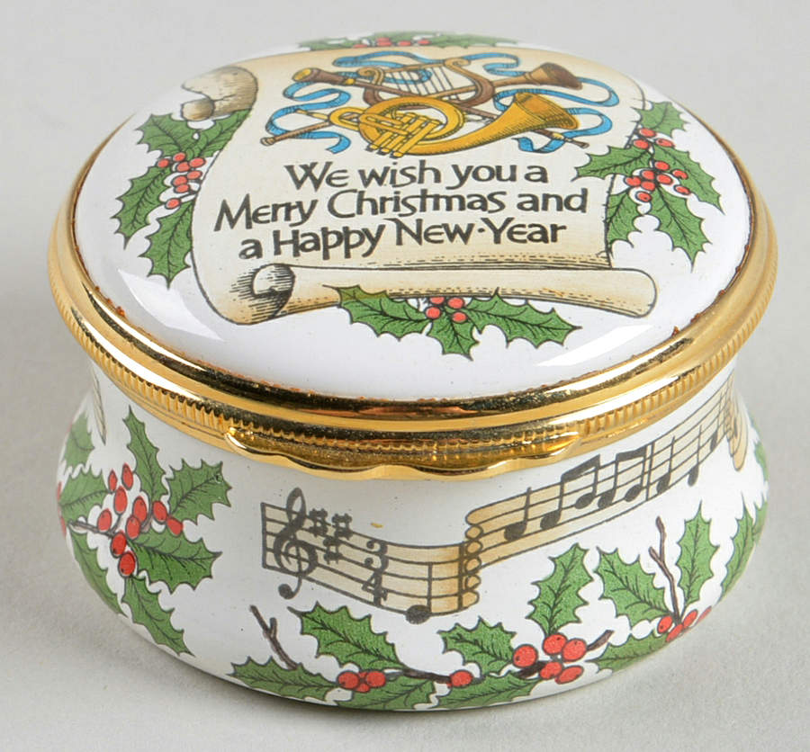 Halcyon Days Box We Wish You A Merry Christmas-Musical - Boxed by Halcyon Days-1