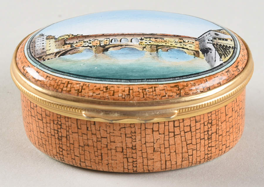 Halcyon Days Box Ponte Vecchio Firenze - Boxed by Halcyon Days-1