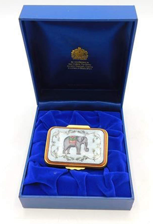 Halcyon Days Box Elephant - No Box by Halcyon Days-1