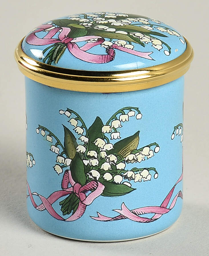 Halcyon Days Box Lily Of The Valley/Happines - Boxed by Halcyon Days-1