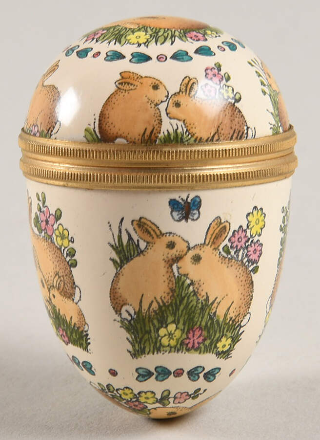 Halcyon Days Box Rabbit Egg - No Box by Halcyon Days-1