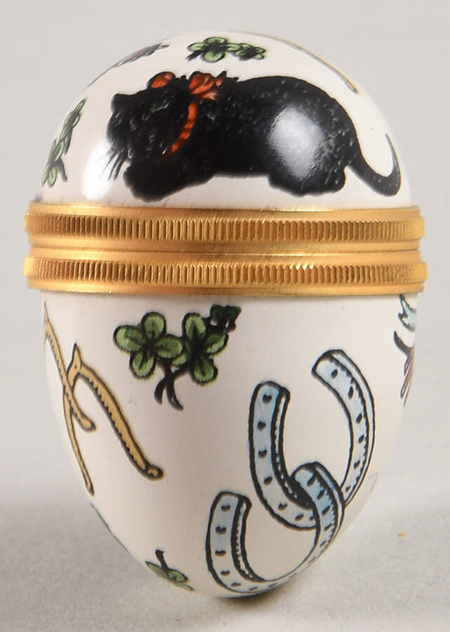 Halcyon Days Box Good Luck - Egg - Boxed by Halcyon Days-1