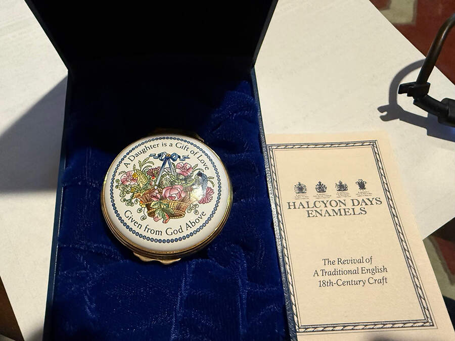 Halcyon Days Box Daughter Is A Gift Of Love - Boxed by Halcyon Days-1