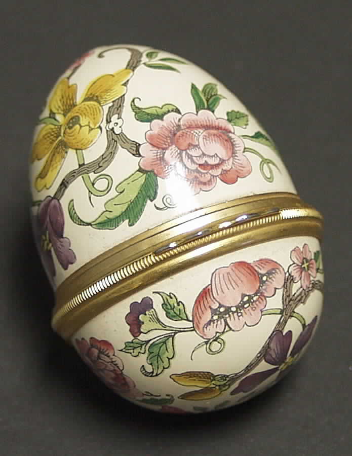 Halcyon Days Box Spring Flowers-Egg - Boxed by Halcyon Days-1