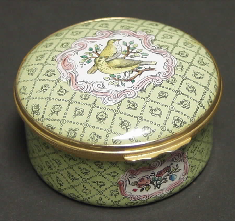 Halcyon Days Box Birds And Flowers-Egg - Boxed by Halcyon Days-1