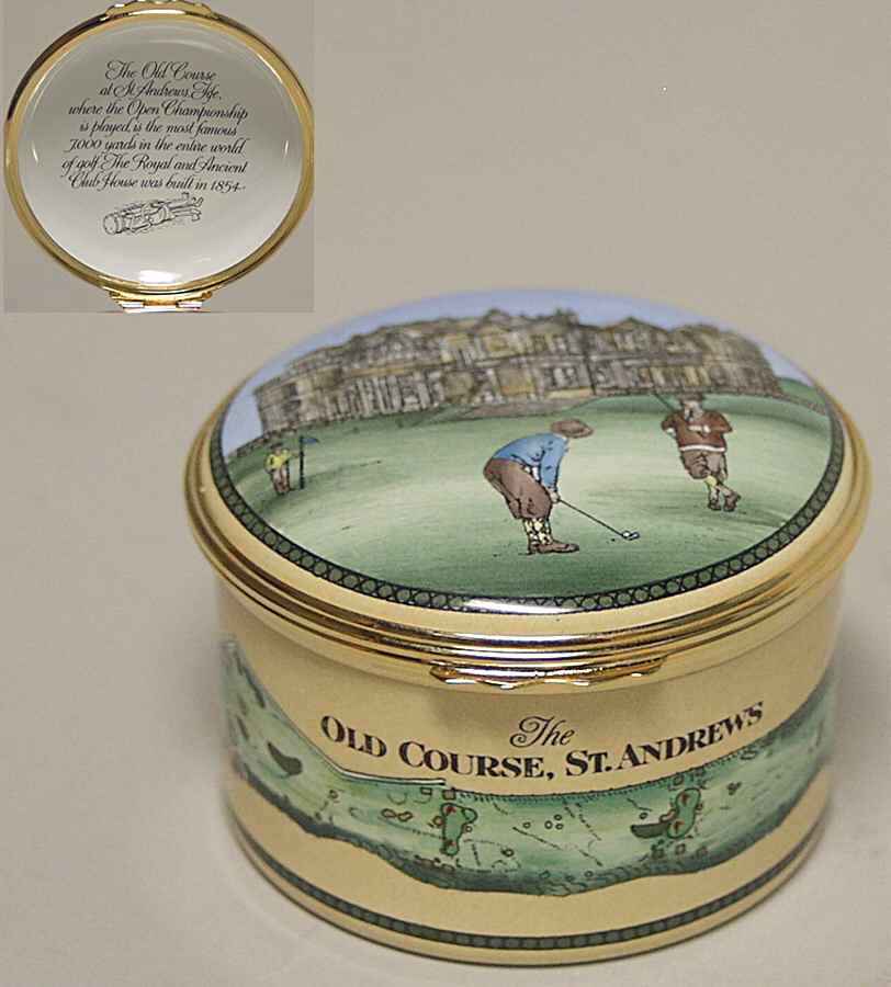 Halcyon Days Box Old Course, St. Andrews - No Box by Halcyon Days-1