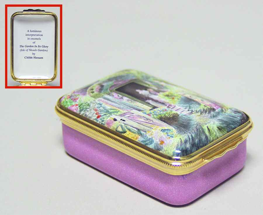 Halcyon Days Box An Impressionist Garden - Boxed by Halcyon Days-1