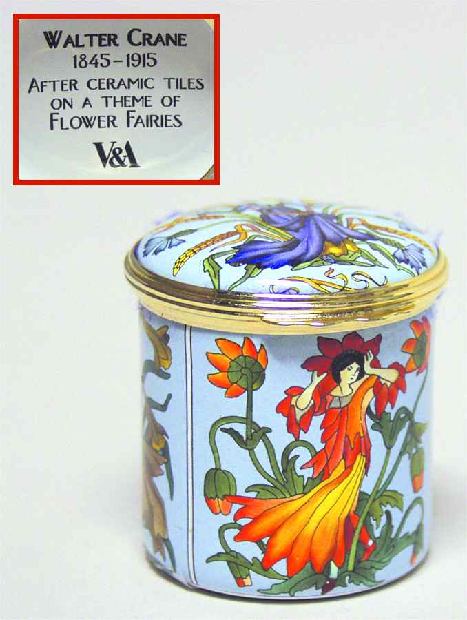 Halcyon Days Box Walter Crane Fairies - Boxed by Halcyon Days-1
