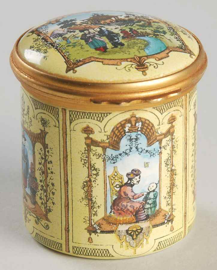 Halcyon Days Box Chinoiserie Box - Boxed by Halcyon Days-1