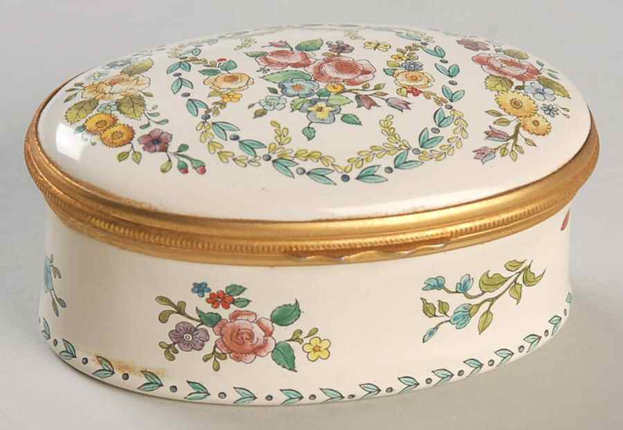 Halcyon Days Box Floral Box - Boxed by Halcyon Days-1
