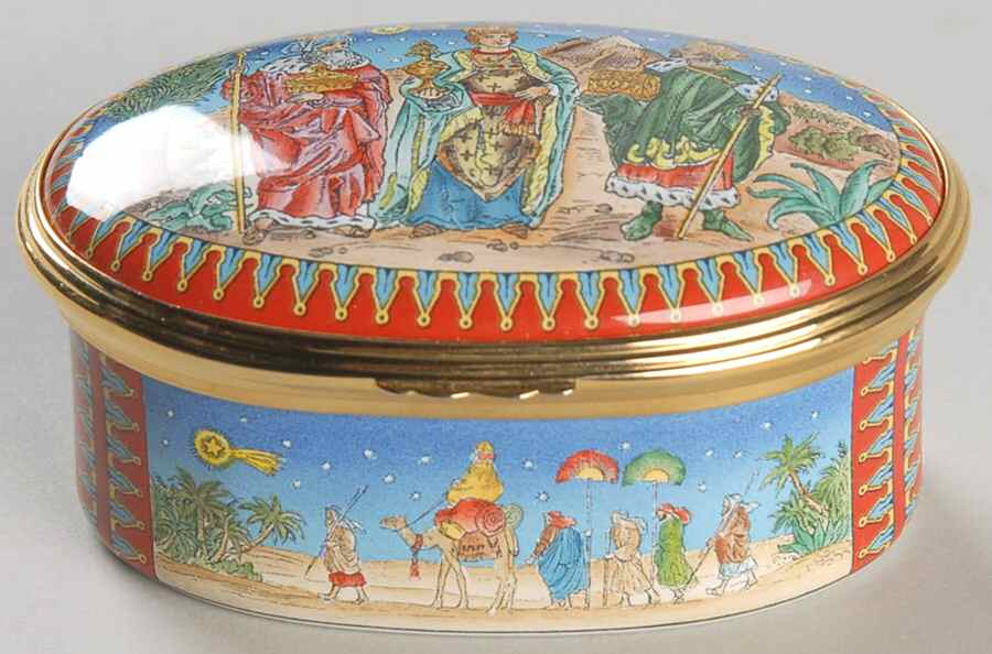 Halcyon Days Box We Three Kings Of Orient Are-Musical - No Box by Halcyon Days-1