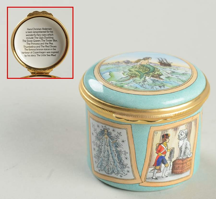 Halcyon Days Box Hans Christian Andersen-Little Mermaid - Boxed by Halcyon Days-1