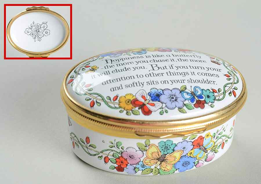 Halcyon Days Box Happiness Is Like A Butterfly - No Box by Halcyon Days-1