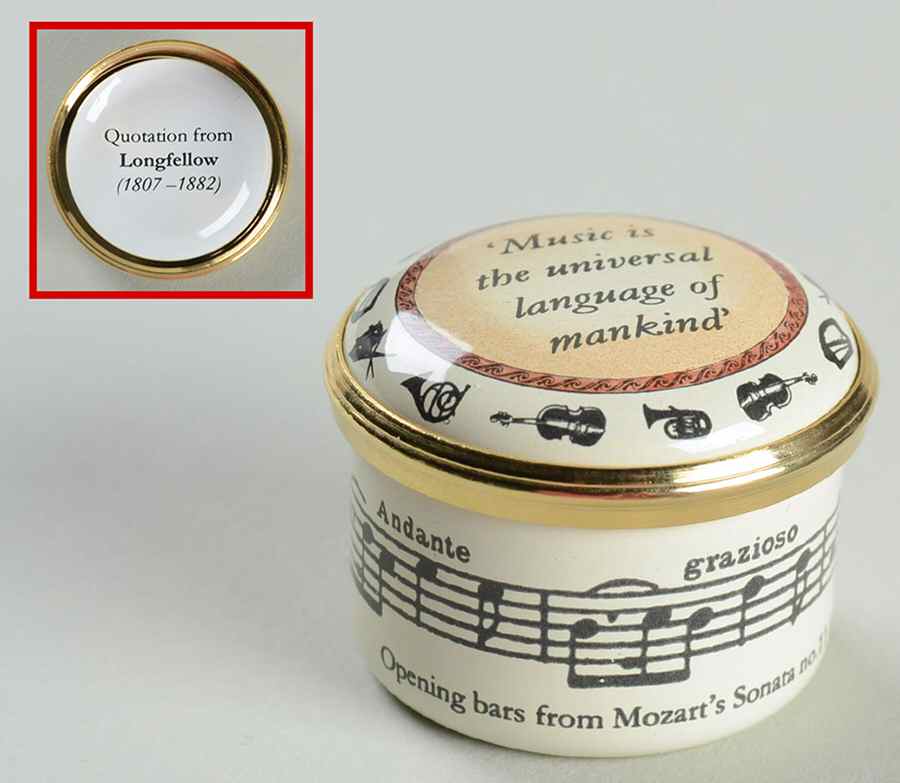 Halcyon Days Box Music Is The Universal - Boxed by Halcyon Days-1
