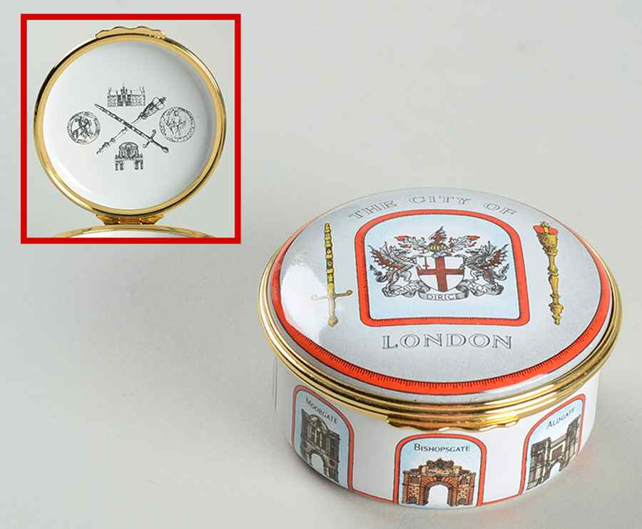 Halcyon Days Box The City Of London - Boxed by Halcyon Days-1