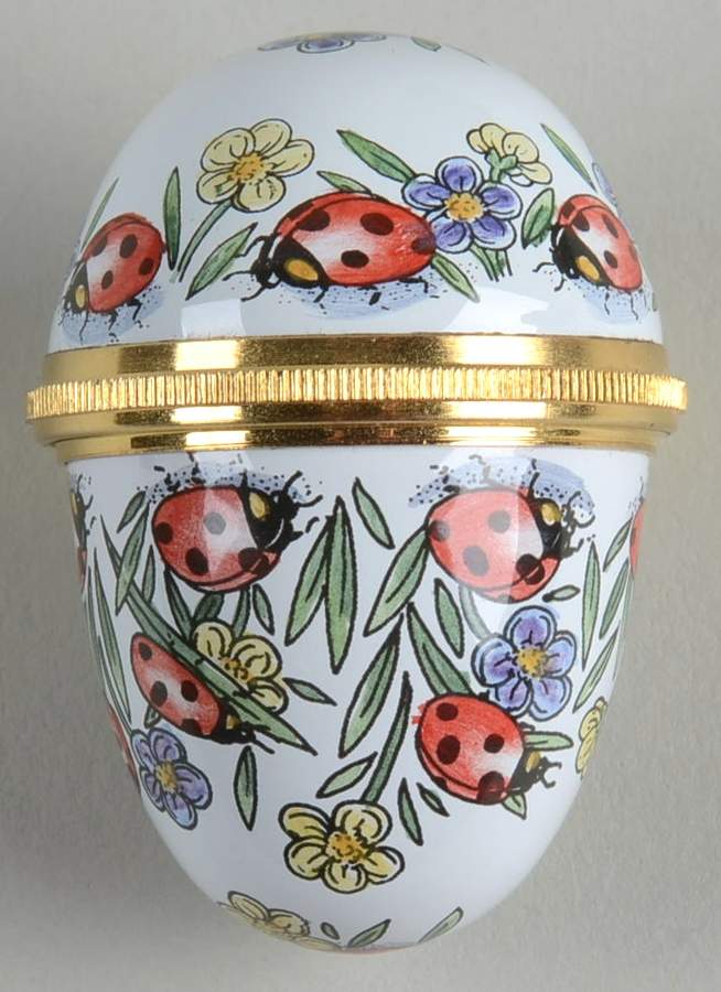Halcyon Days Box Lady Bug Egg - No Box by Halcyon Days-1