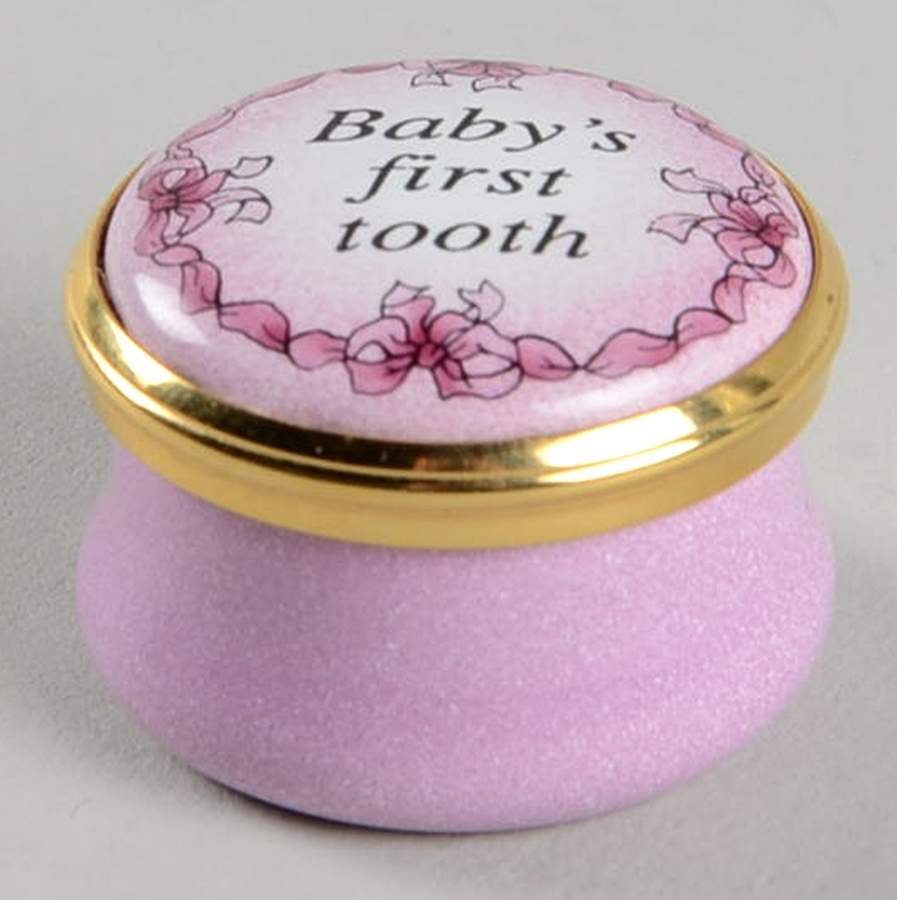 Halcyon Days Box Babys First Tooth - Boxed by Halcyon Days-1