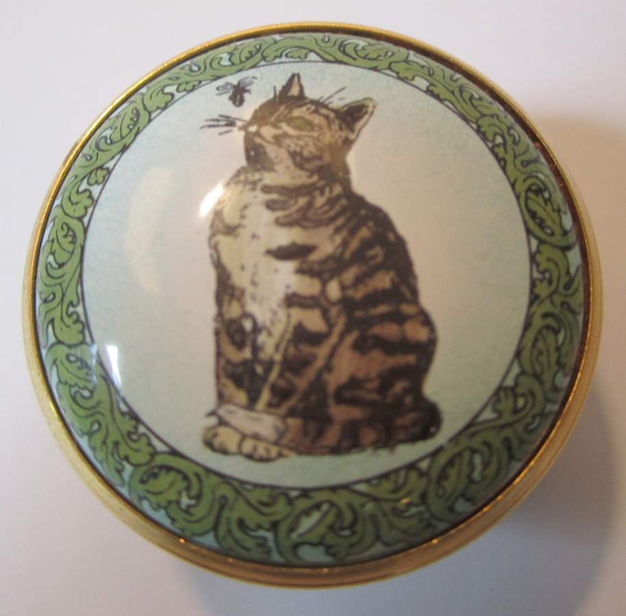 Halcyon Days Box Cat-Smithsonian - No Box by Halcyon Days-1