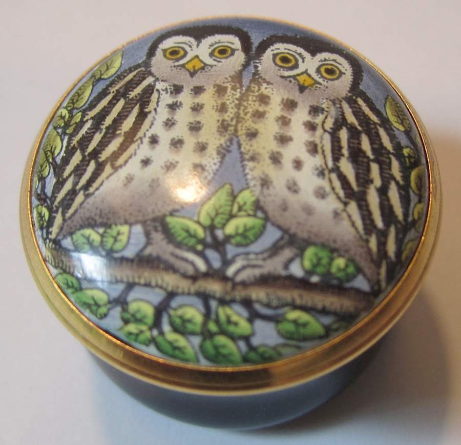 Halcyon Days Box Owls - Boxed by Halcyon Days-1