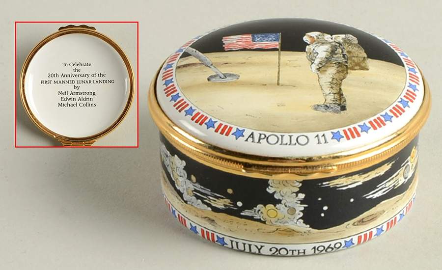 Halcyon Days Box Apollo 11 20th Anniversary - No Box by Halcyon Days-1