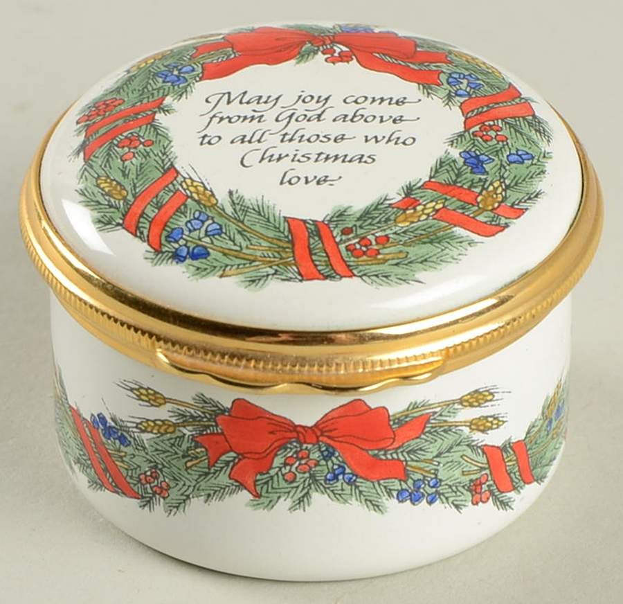 Halcyon Days Box May Joy Come From God - No Box by Halcyon Days-1