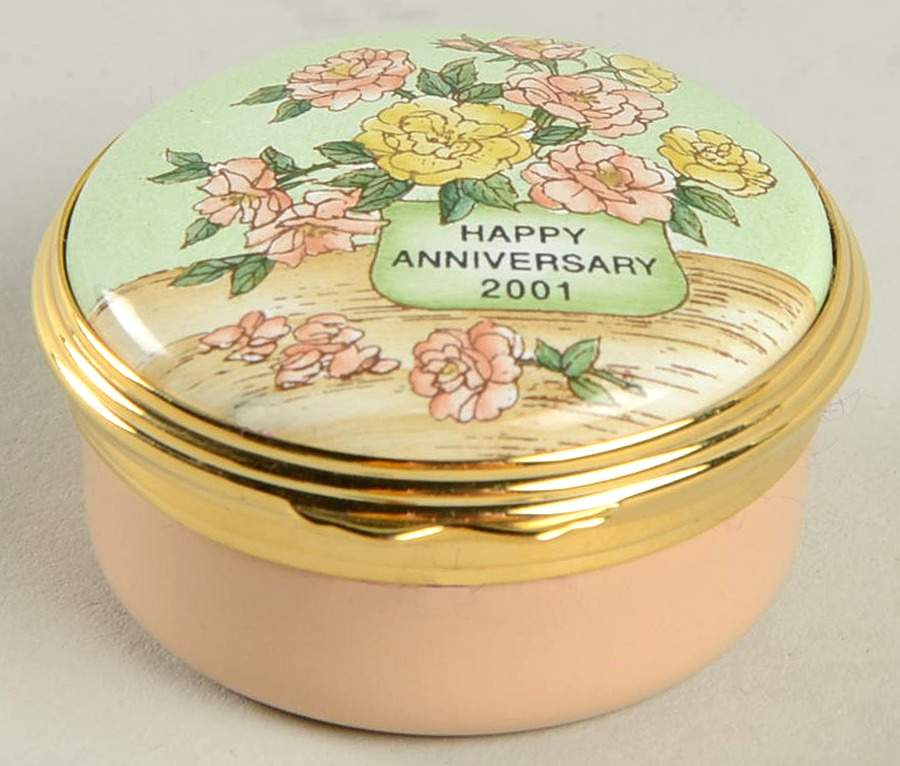 Halcyon Days Box Happy Anniversary-2001 - No Box by Halcyon Days-1
