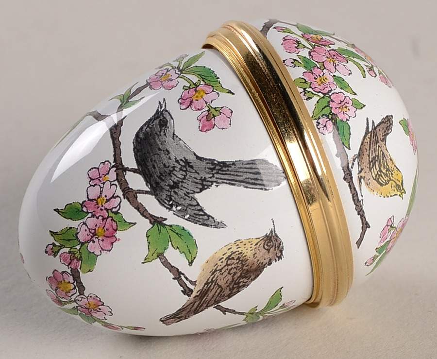 Halcyon Days Box Bird And Cherry Blossoms - No Box by Halcyon Days-1