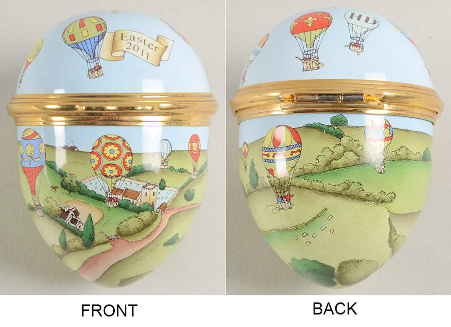 Easter Annual Box Easter Egg-2011 - Boxed by Halcyon Days-1