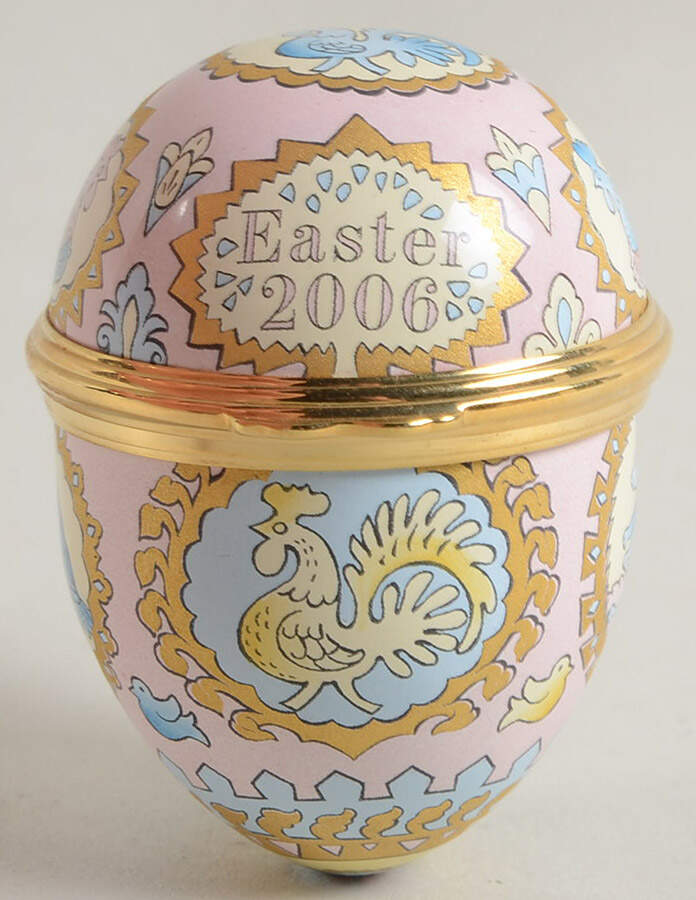 Easter Annual Box Easter Egg-2006 - No Box by Halcyon Days-1