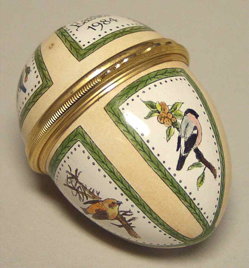 Easter Annual Box Easter Egg-1984 - Boxed by Halcyon Days-1