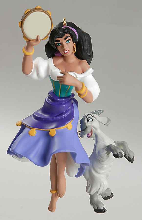 Hunchback of Notre Dame Esmeraldo & Djali-1996 - Boxed by Hallmark Gold Crown-1