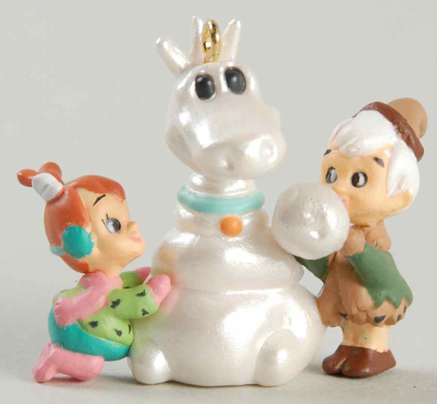 The Flintstones Pebbles And Bamm-Bamm - Boxed by Hallmark Gold Crown-1