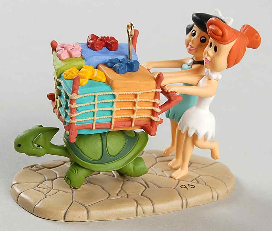 The Flintstones Betty And Wilma - Boxed by Hallmark Gold Crown-1