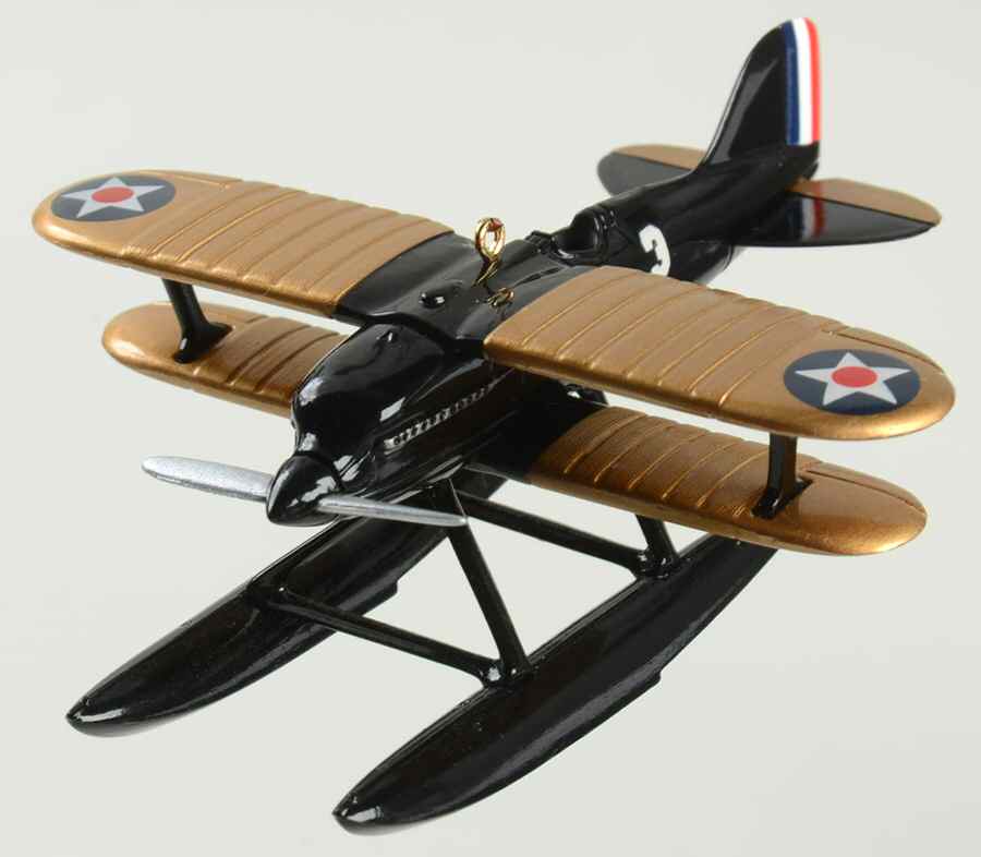 Sky's the Limit 1999-Curtis R&C -2 Seaplane - Boxed by Hallmark Gold Crown-1
