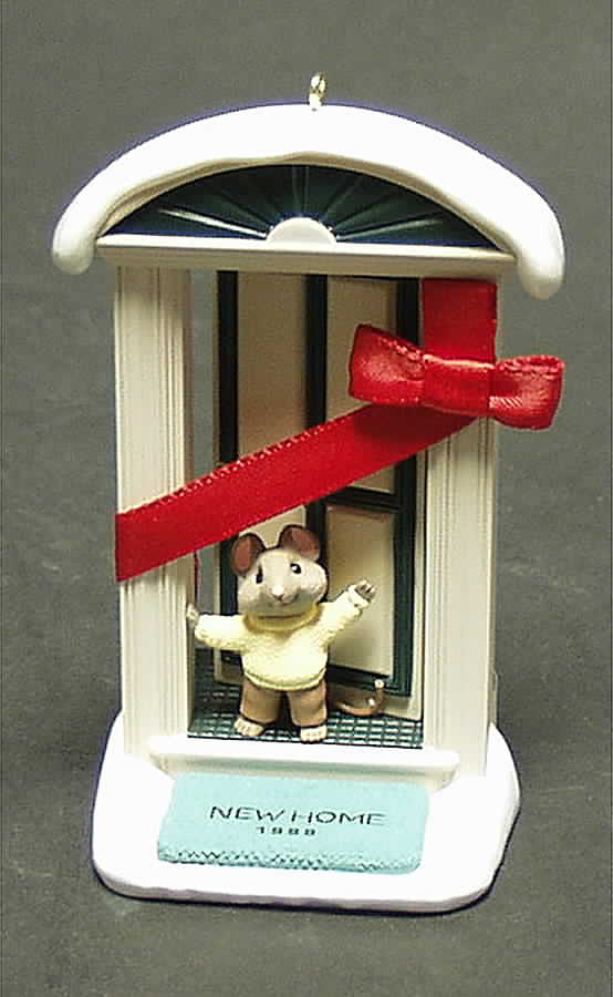 1998 Hallmark Christmas Ornaments New Home - Boxed by Hallmark Gold Crown-1