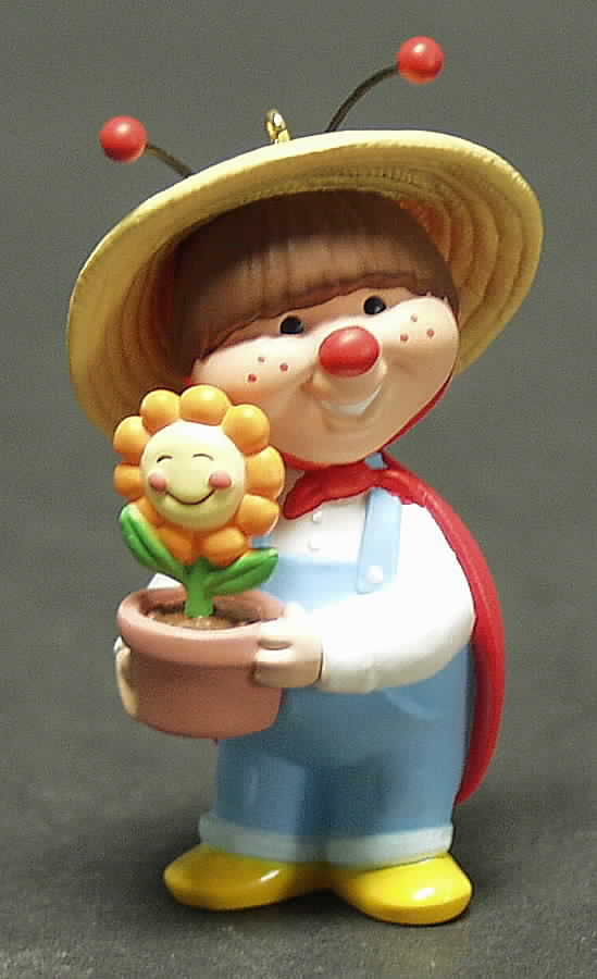 1998 Hallmark Christmas Ornaments Gifted Gardener - Boxed by Hallmark Gold Crown-1