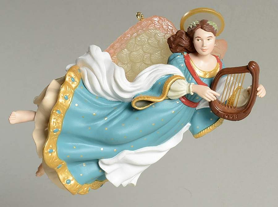 1998 Hallmark Christmas Ornaments Heavenly Melody - No Box by Hallmark Gold Crown-1