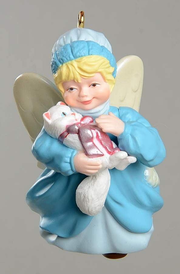 1998 Hallmark Christmas Ornaments Guardian Friend - Boxed by Hallmark Gold Crown-1