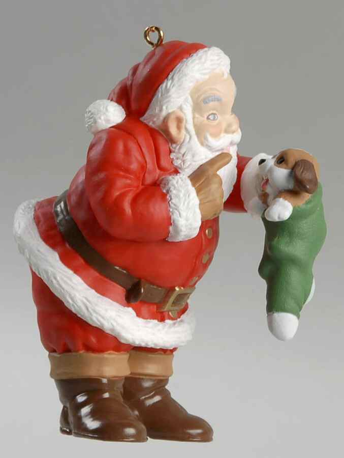1998 Hallmark Christmas Ornaments New Christmas Friend - No Box by Hallmark Gold Crown-1